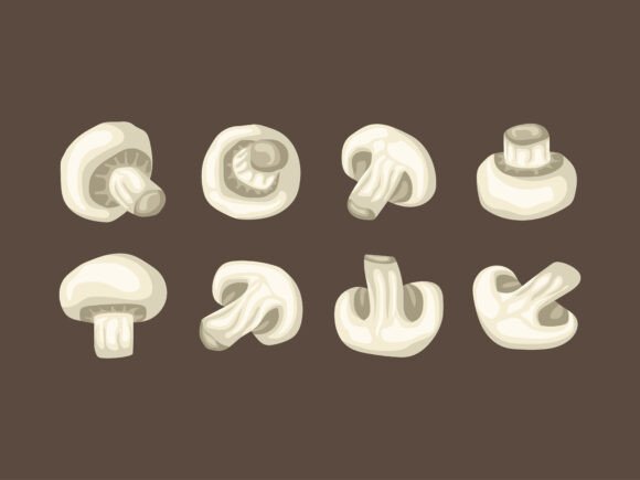 Download Champignon Cartoon Mushroom Health Fresh - Champignon Collection
