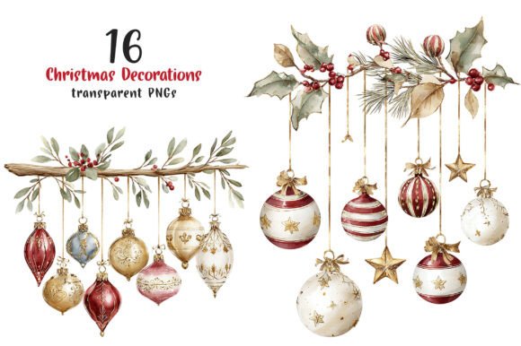 Download Christmas Decorations Clipart - Decoration Collection
