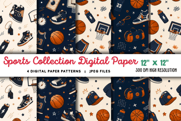Download Sports Collection Digital Paper 2 - Collection Collection