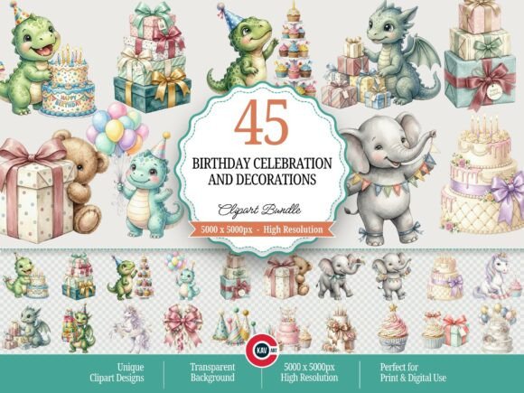 Download Birthday Celebration and Decorations - Decoration Collection