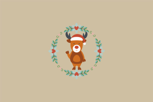 Download Christmas Circle Wreath with Decorations - Decoration Collection